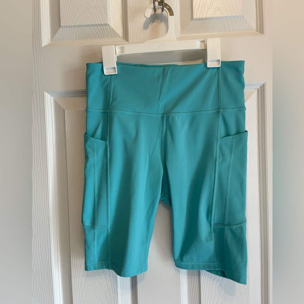 Athleta Teal Bike Shorts for Women